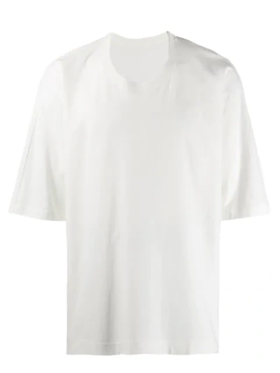 Issey Miyake Oversized T-shirt In White