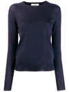 Roberto Collina Ultra-fine Merino Wool Sweatshirt In Blue