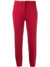 PINKO SLIM-FIT CROPPED TROUSERS