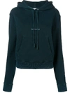 SAINT LAURENT long sleeve hoodie green,538330 YB2YE