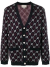 GUCCI MOTIF CARDIGAN,553602 XKAHC