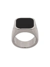 GIVENCHY ENGRAVED SIGNATURE SIGNET RING,BN3019N02E