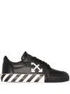 OFF-WHITE OFF-WHITE VULCANIZED LOW-TOP SNEAKERS - 黑色