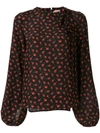 N°21 PRINTED CREW NECK BLOUSE