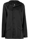 RAINS RAINS LIGHTWEIGHT RAINCOAT - BLACK