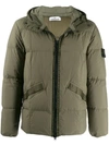 STONE ISLAND ZIPPED PADDED JACKET