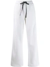 FENDI FLARED LOGO JOGGING TROUSERS