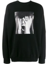 MARCELO BURLON COUNTY OF MILAN PRINTED SWEATSHIRT