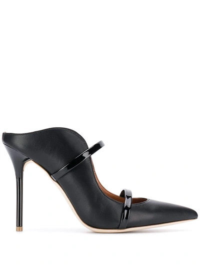 Malone Souliers Maureen Lace-detail Pumps In Black