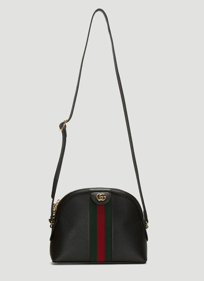 Gucci Ophidia Small Shoulder Bag In Black