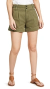 CURRENT ELLIOTT THE RELAXED ARMY SHORTS