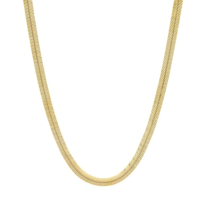 Monarc Jewellery Silky Tie Necklace Gold Vermeil