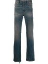 BALENCIAGA Stonewash Straight Leg Jeans,583526 TFW13