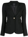 Smythe - Classic Duchess Blazer In Black In Black