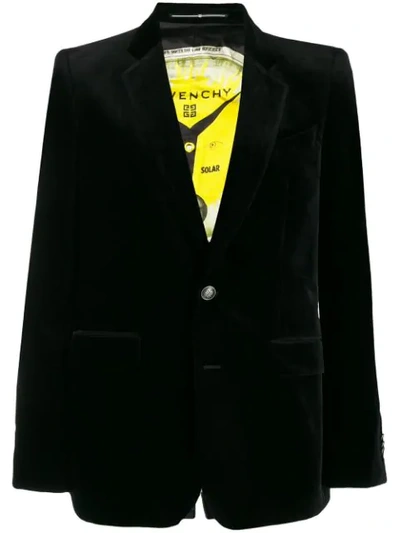 Givenchy Textured Blazer - 黑色 In Black