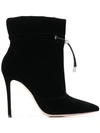 GIANVITO ROSSI TOGGLE FASTENING BOOTS