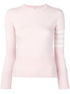 Thom Browne Cashmere Classic Crewneck Pullover Sweater