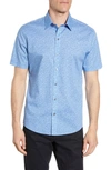 ZACHARY PRELL PAIGE REGULAR FIT SHORT SLEEVE BUTTON-UP SHIRT,H19S029PS