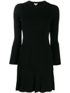 KENZO LONG-SLEEVED KNIT DRESS