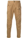 DSQUARED2 TAPERED UTILITY TROUSERS