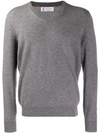 BRUNELLO CUCINELLI V-NECK JUMPER