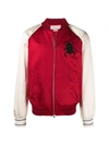 ALEXANDER MCQUEEN BEETLE EMBROIDERED BOMBER JACKET,567854QNR0514172746