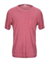 Massimo Alba T-shirts In Pastel Pink