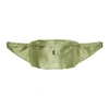 OPENING CEREMONY OPENING CEREMONY GREEN SATIN CLASSIC FANNY PACK