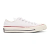 Converse Chuck Taylor All Star Low Top Unisex Shoes In White/garne