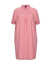 Liviana Conti Short Dresses In Pink