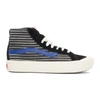 VANS VANS BLACK AND WHITE COMFYCUSH STYLE 138 LX HIGH TOP SNEAKERS