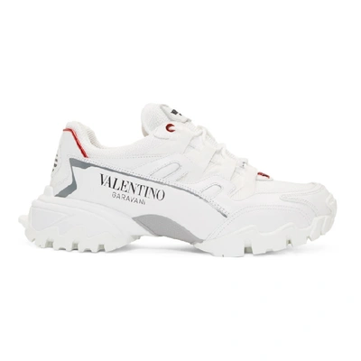 Valentino Garavani Climbers Trainers In White/red