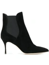 SERGIO ROSSI GODIVA HEELED BOOTS