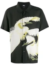 STUSSY BIRD PRINT SHIRT