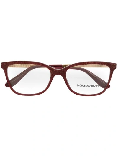 Dolce & Gabbana Dg3317 Glasses In Red