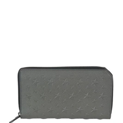 Jimmy Choo Grey Leather Wallet