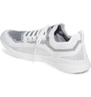 Apl Athletic Propulsion Labs Techloom Breeze White And Black Knitted Sneakers In White/ Black