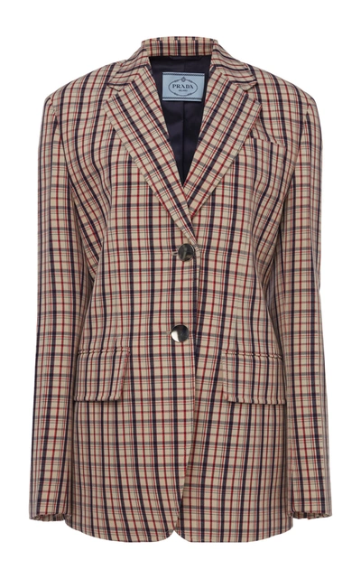 Prada Jacket Single-breasted In Red