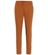 ETRO MID-RISE STRETCH WOOL STRAIGHT PANTS,P00396280