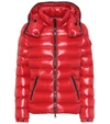 Moncler Ssense Exclusive Red Down Bady Jacket In Red