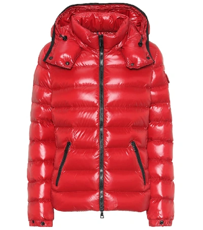 Moncler "bady"laqué尼龙羽绒服 In Red