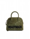 READYMADE EMBROIDERED KHAKI BAG,RE-CO-KH-00-00-64/GRN