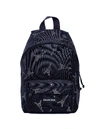 BALENCIAGA BALENCIAGA BLACK STRASSED EXPLORER BACKPACK,558163/1000