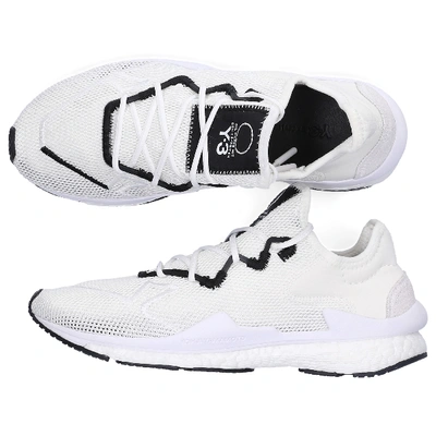 Y-3 Lace Up Shoes Adizero Runner In White