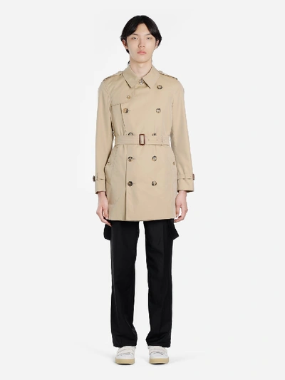 Burberry Coats In Brown