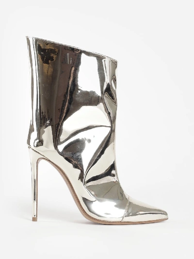 Alexandre Vauthier Boots In Gold