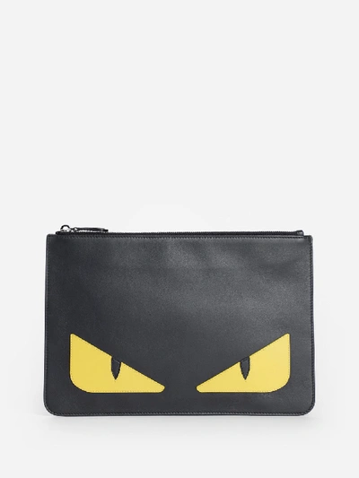 Fendi Clutches & Pouches In Black