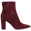 GIANVITO ROSSI ANKLE BOOTS RED PIPER 85