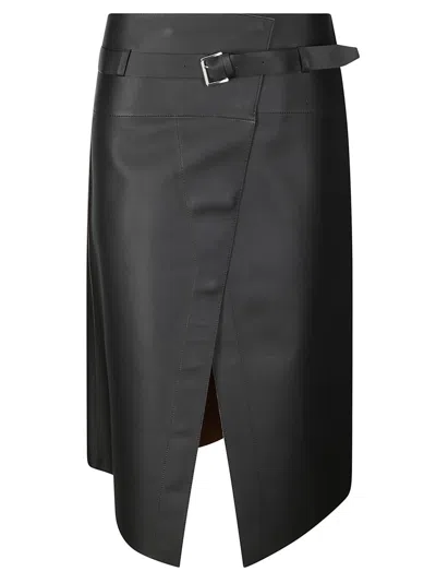 1972 DESA 1972 DESA LEATHER REVERSIBLE SKIRT WALLET