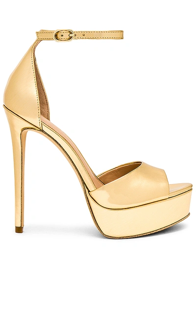 Rachel Zoe Women's Margo High-heel Platform Sandals In Gold